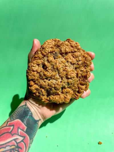 Oatmeal Raisin' Hell Cookies